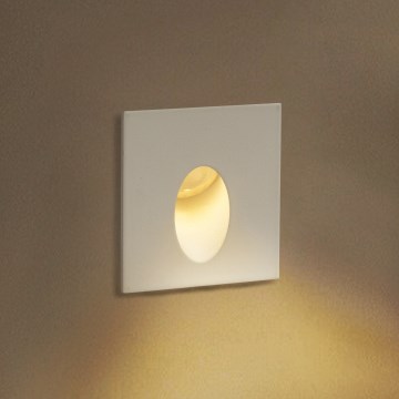 Brilagi - LED vanjsko ugradno svjetlo STAIRDOT LED/2W/230V bijelo IP65 kvadratno
