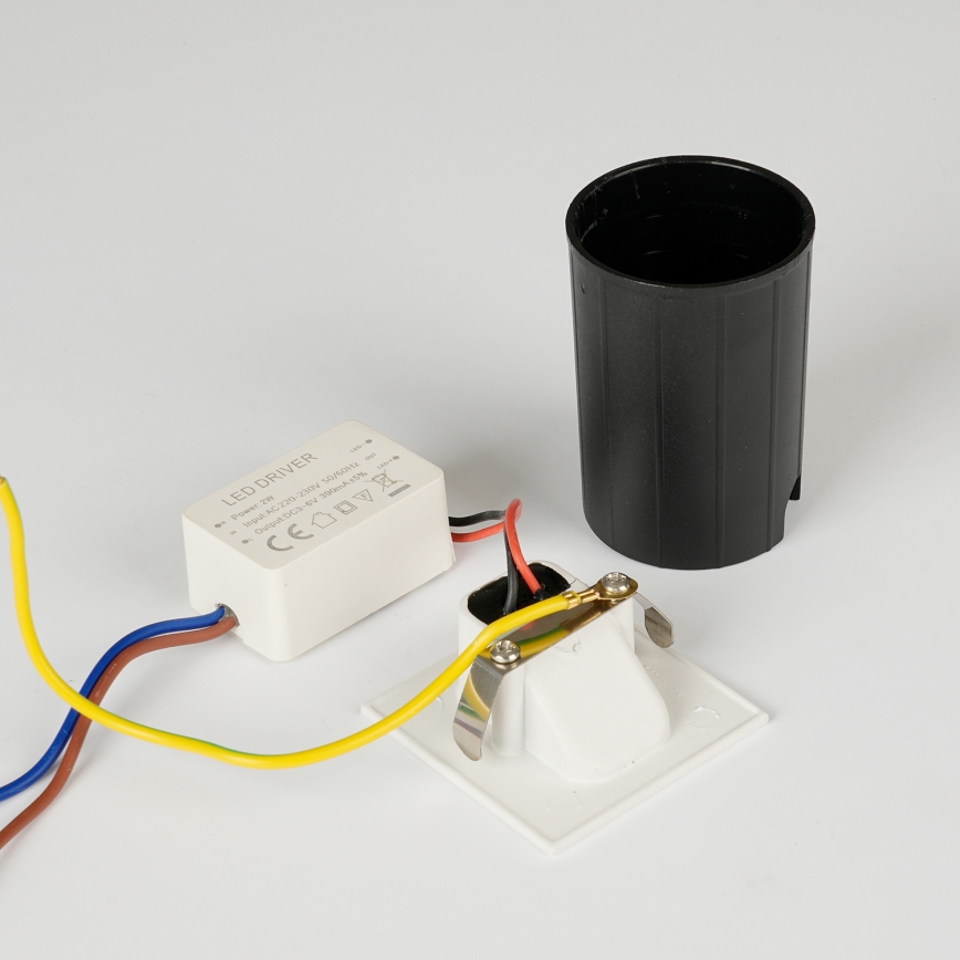 Brilagi - LED vanjsko ugradno svjetlo STAIRDOT LED/2W/230V bijelo IP65 kvadratno