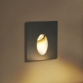 Brilagi - LED vanjsko ugradno svjetlo STAIRDOT LED/2W/230V crno IP65 četvrtasto
