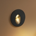Brilagi - LED vanjsko ugradno svjetlo STAIRDOT LED/2W/230V crno IP65 okruglo