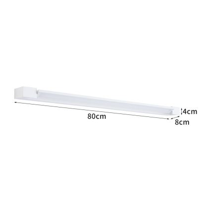 BRILAGI - LED Vanjska zidna svjetiljka AQUA LINE LED/20W/230V 80 cm IP44 bijela CRI 90