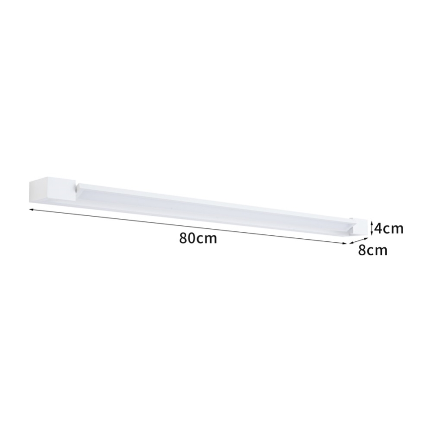 BRILAGI - LED Vanjska zidna svjetiljka AQUA LINE LED/20W/230V 80 cm IP44 bijela CRI 90