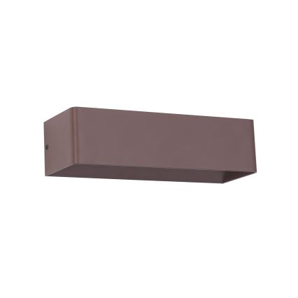 Brilagi - LED vanjsko zidno svjetilo DONNANI 12W/230V, 30 cm, smeđa, IP44