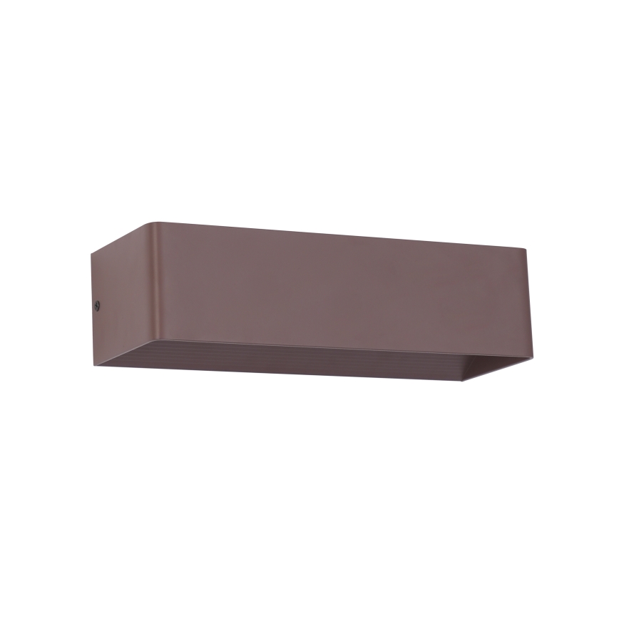 Brilagi - LED vanjsko zidno svjetilo DONNANI 12W/230V, 30 cm, smeđa, IP44