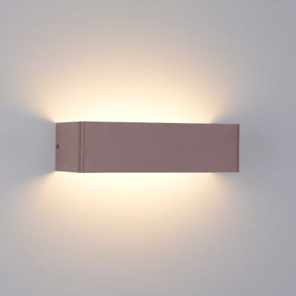 Brilagi - LED vanjsko zidno svjetilo DONNANI 12W/230V, 30 cm, smeđa, IP44