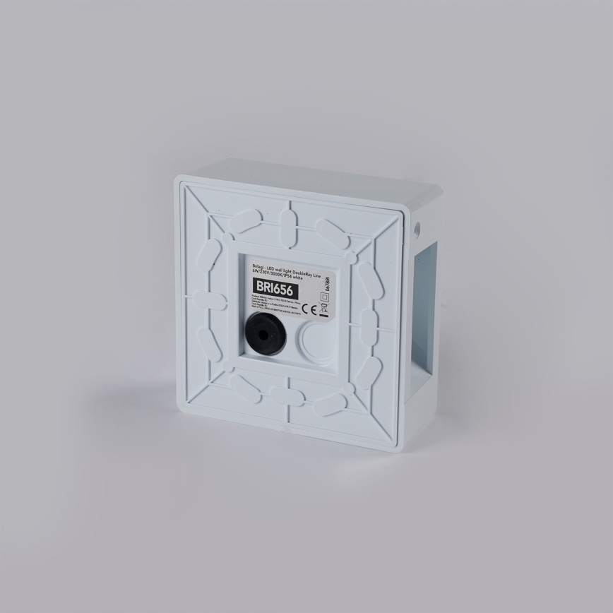 Brilagi - LED vanjsko zidno svjetilo DOUBLERAY LINE LED/6W/230V bijela IP54