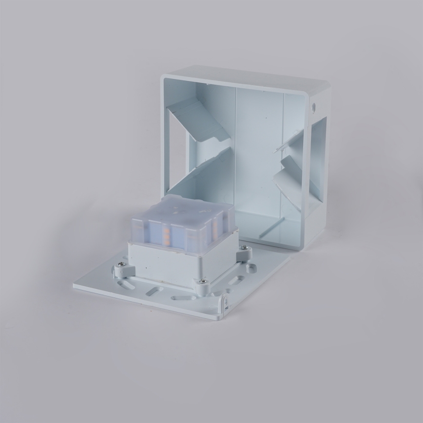 Brilagi - LED vanjsko zidno svjetilo DOUBLERAY LINE LED/6W/230V bijela IP54