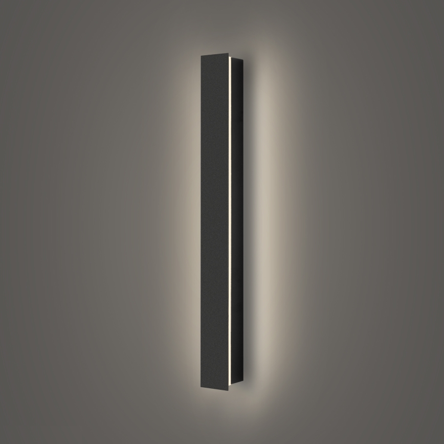 Brilagi - LED vanjsko zidno svjetilo LINEAR LED/12W/230V 4000K IP65 50 cm crno