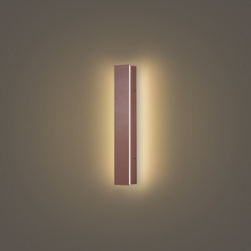 Brilagi - LED vanjsko zidno svjetilo LINEAR LED/8W/230V 3000K IP65 30 cm smeđe CRI 90