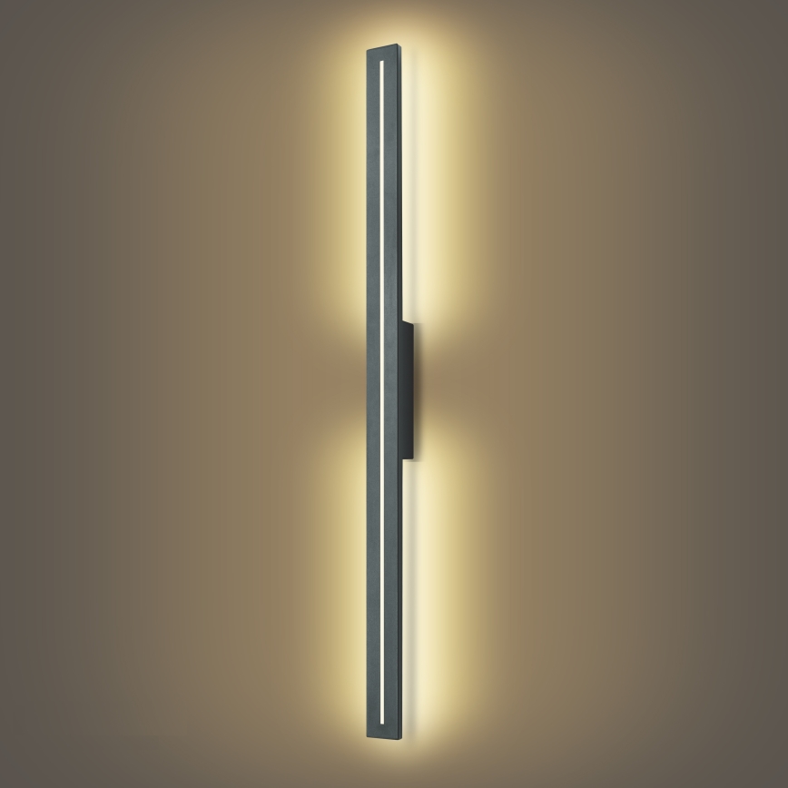 Brilagi - LED vanjsko zidno svjetilo LINEO LED/24W/230V 3000K IP65 100 cm antracit