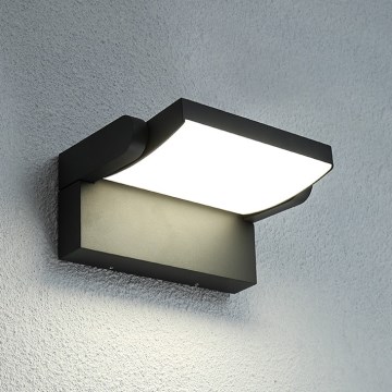 BRILAGI - LED Vanjsko zidno svjetlo ANKLE LED/12W/230V IP65 crno