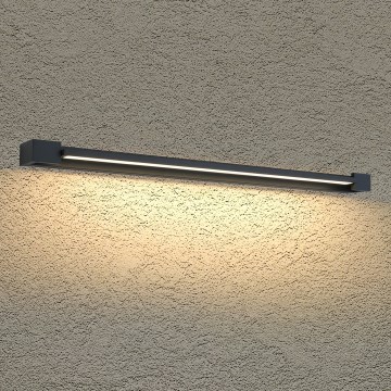 BRILAGI - LED vanjsko zidno svjetlo AQUA LINE LED/24W/230V 90 cm IP44 crno CRI 90