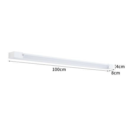 BRILAGI - LED vanjsko zidno svjetlo AQUA LINE LED/28W/230V 100 cm IP44 bijela CRI 90