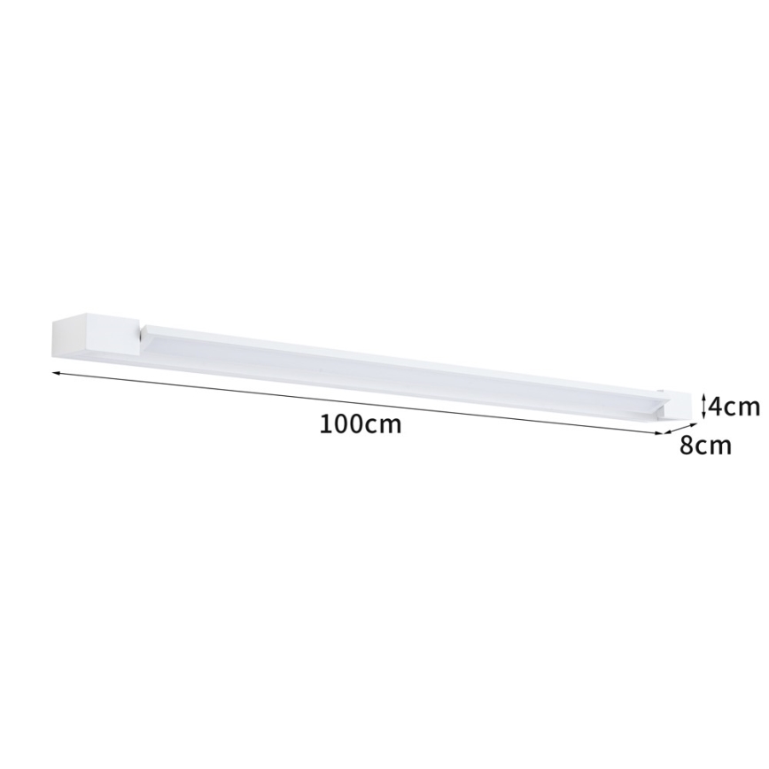 BRILAGI - LED vanjsko zidno svjetlo AQUA LINE LED/28W/230V 100 cm IP44 bijela CRI 90