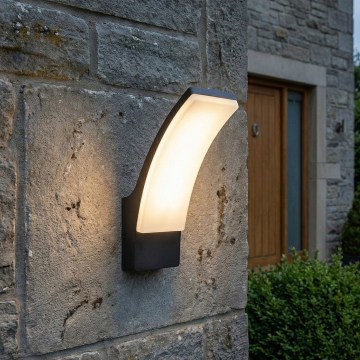 BRILAGI - LED vanjsko zidno svjetlo ARCELO LED/12W/230V IP65 crna