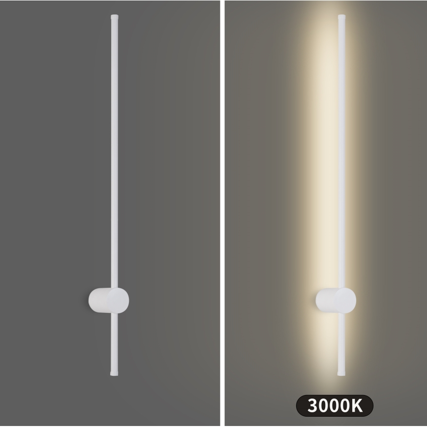 Brilagi - LED vanjska zidna svjetiljka AURA LED/20W/230V 3000K IP54 97 cm bijela CRI 90