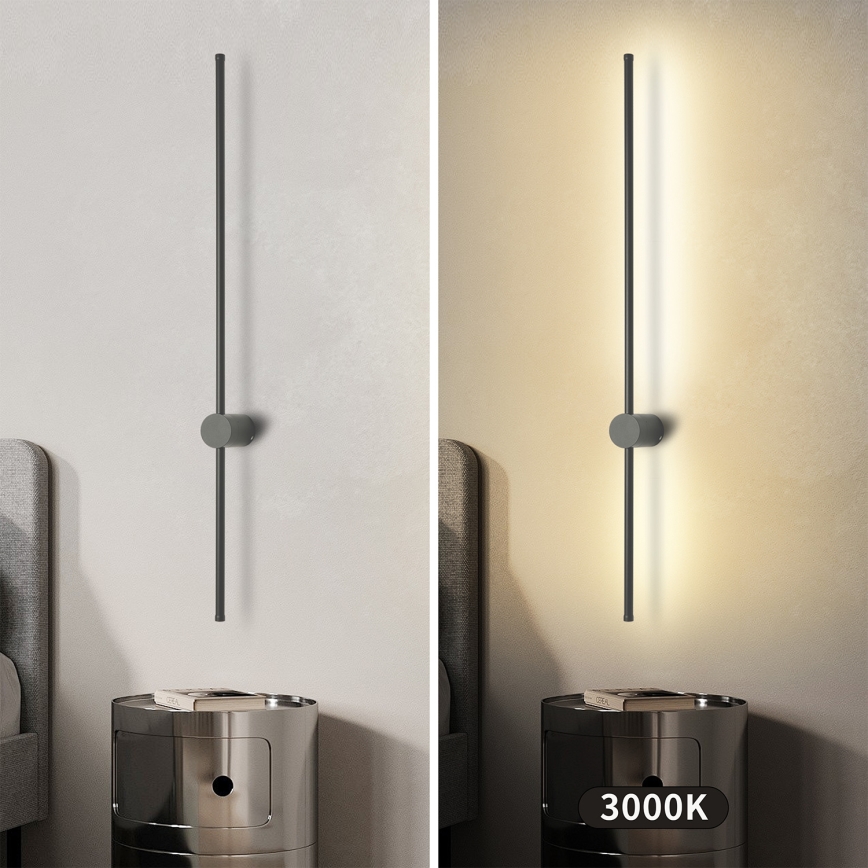 Brilagi - LED vanjsko zidno svjetlo AURA LED/20W/230V 3000K IP54 97 cm antracit CRI 90