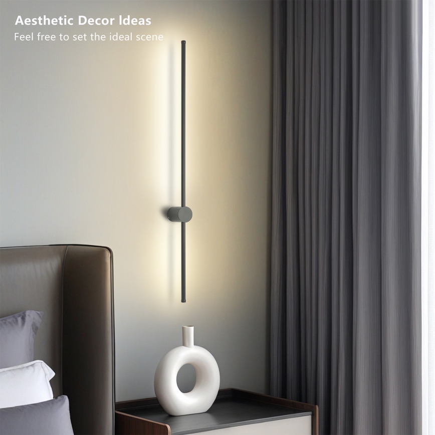 Brilagi - LED vanjsko zidno svjetlo AURA LED/20W/230V 3000K IP54 97 cm antracit CRI 90