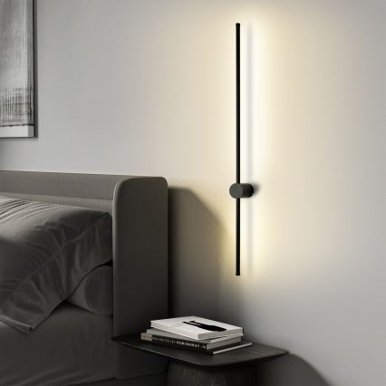 Brilagi - LED vanjsko zidno svjetlo AURA LED/20W/230V 4000K IP54 97 cm crna