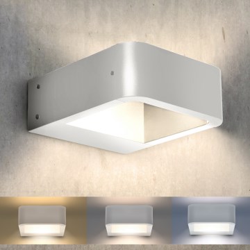 Brilagi - LED vanjsko zidno svjetlo BARI LED/7W/230V 3000/4000/6000K bijela IP54
