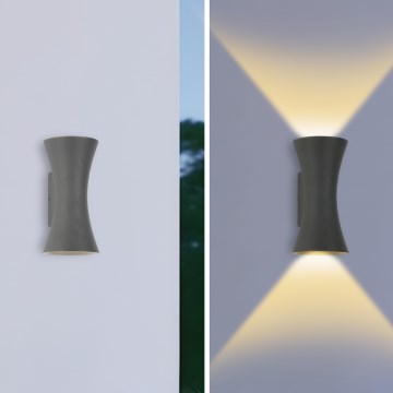 Brilagi - LED vanjsko zidno svjetlo BICON LED/10W/230V antracit IP44