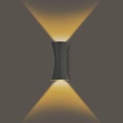 Brilagi - LED vanjsko zidno svjetlo BICON LED/10W/230V antracit IP44