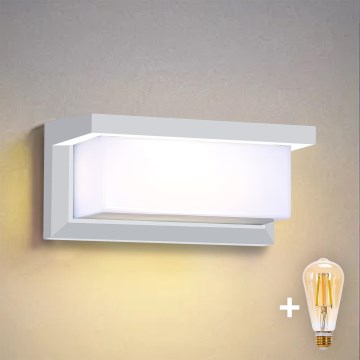 Brilagi - LED vanjsko zidno svjetlo BRICKY, prigušivo, 1xE27/6W/230V 2700-6500K IP54, bijelo