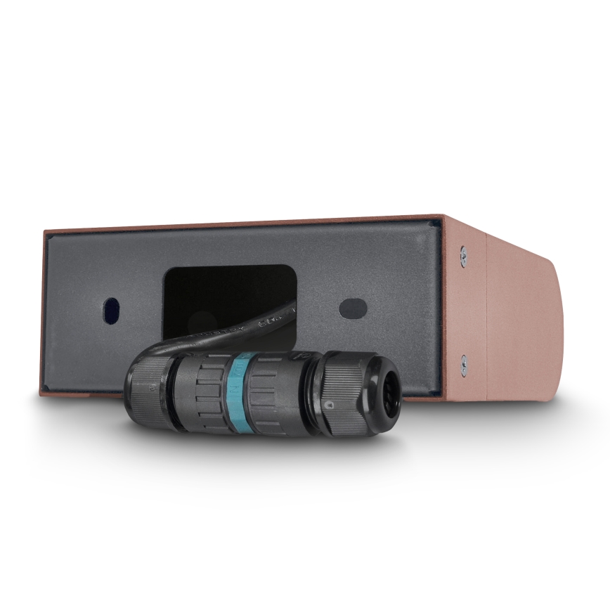 Brilagi - LED vanjsko zidno svjetlo CROTONE LED/7W/230V smeđe IP54