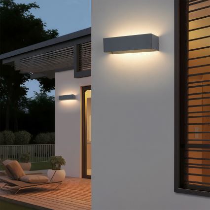 Brilagi - LED vanjska zidna svjetiljka DONNANI LED/12W/230V 30 cm antracitna IP44