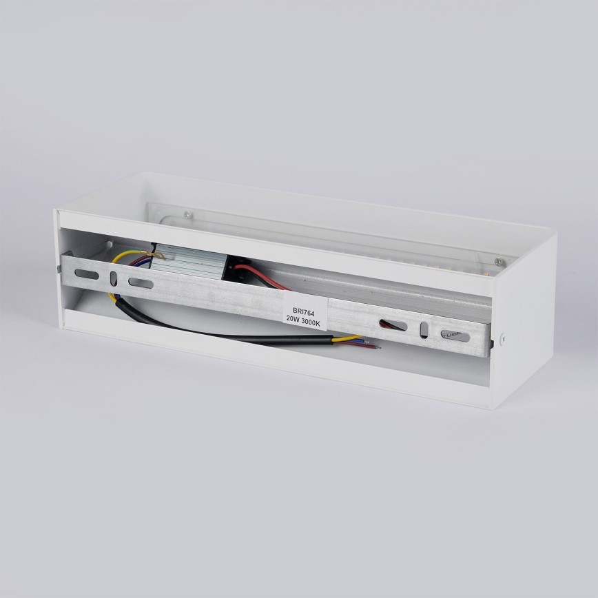 Brilagi - LED vanjsko zidno svjetlo DONNANI LED/12W/230V 30 cm bijela IP44
