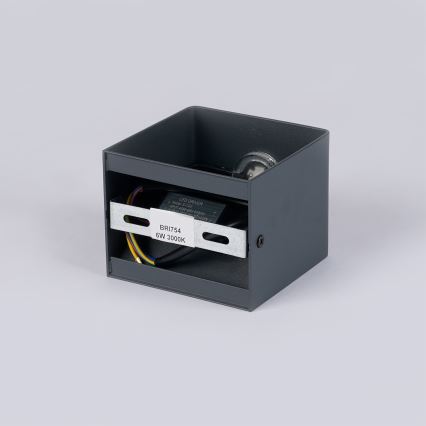 BRILAGI - LED vanjsko zidno svjetlo DONNANI LED/5W/230V 10 cm antracit IP44