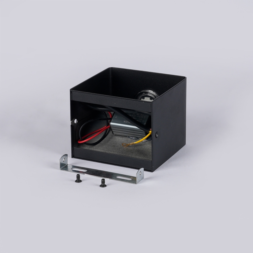 Brilagi - LED vanjsko zidno svjetlo DONNANI LED/5W/230V 10 cm crno IP44