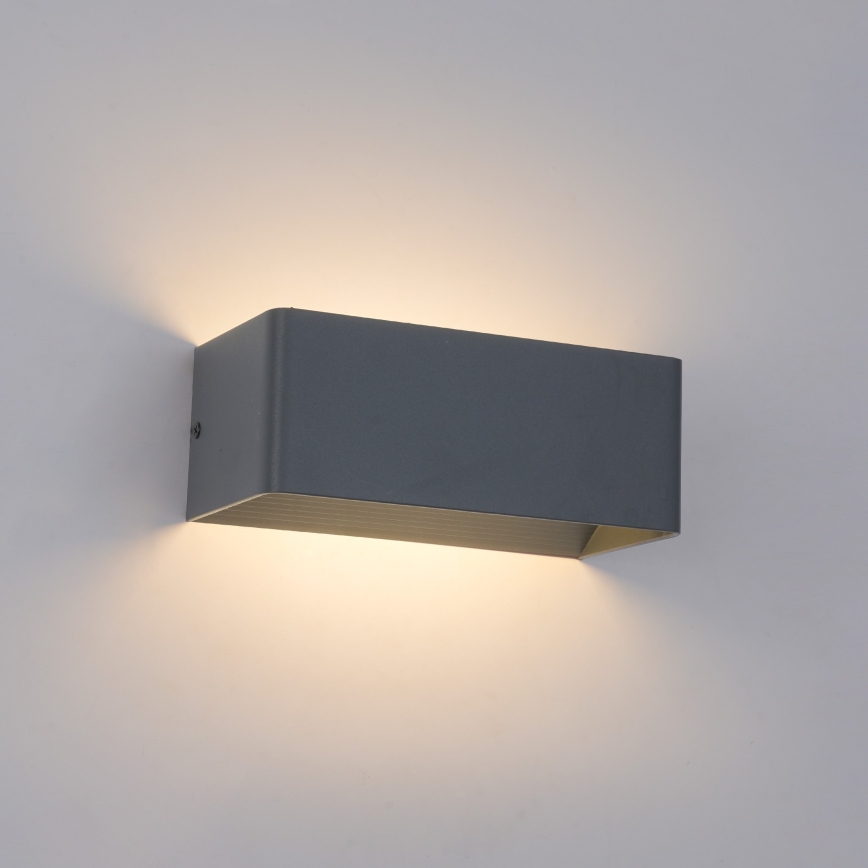 BRILAGI - LED vanjsko zidno svjetlo DONNANI LED/7W/230V 20 cm antracit IP44