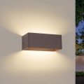 Brilagi - LED vanjsko zidno svjetlo DONNANI LED/7W/230V 20 cm smeđa IP44
