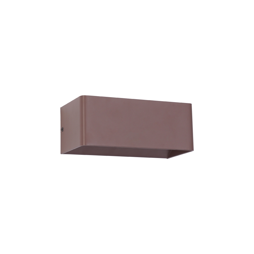 Brilagi - LED vanjsko zidno svjetlo DONNANI LED/7W/230V 20 cm smeđa IP44