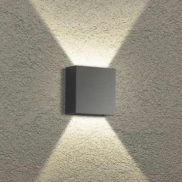 Brilagi - LED vanjsko zidno svjetlo DOUBLERAY LED/4W/230V antracit IP65
