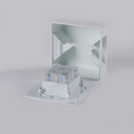 Brilagi - LED vanjsko zidno svjetlo DOUBLERAY LED/6W/230V bijelo IP54