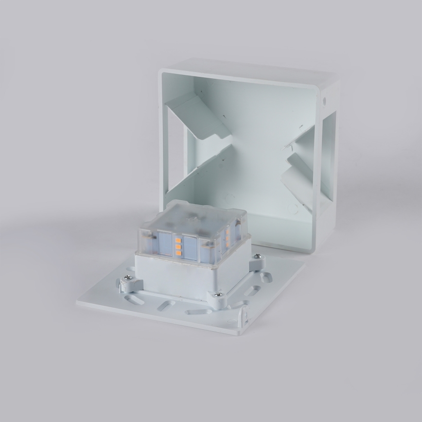 Brilagi - LED vanjsko zidno svjetlo DOUBLERAY LED/6W/230V bijelo IP54