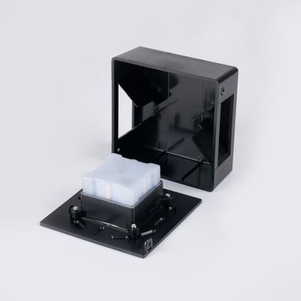 Brilagi - LED vanjsko zidno svjetlo DOUBLERAY LINE LED/6W/230V crno IP54