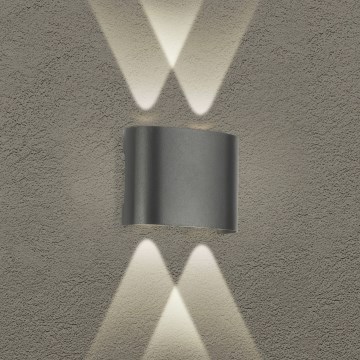 Brilagi - LED Vanjsko zidno svjetlo FLAREBOX LED/4W/230V antracit IP65
