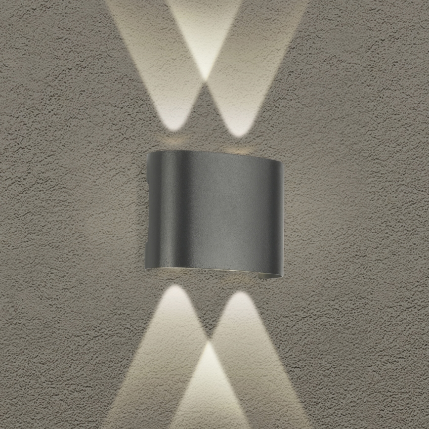 Brilagi - LED Vanjsko zidno svjetlo FLAREBOX LED/4W/230V antracit IP65