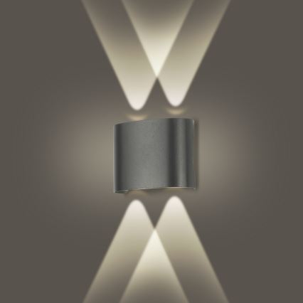Brilagi - LED Vanjsko zidno svjetlo FLAREBOX LED/4W/230V antracit IP65