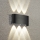 Brilagi - LED vanjsko zidno svjetlo FLAREBOX LED/6W/230V crno IP65