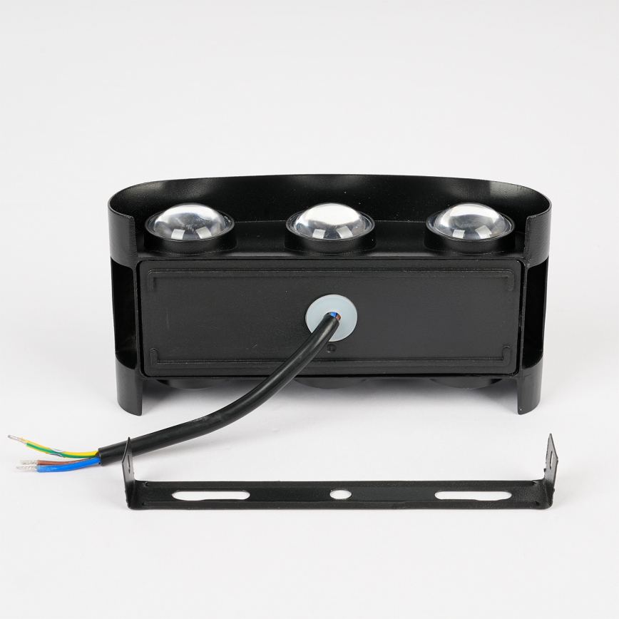 Brilagi - LED vanjsko zidno svjetlo FLAREBOX LED/6W/230V crno IP65