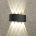 Brilagi - LED vanjsko zidno svjetlo FLAREBOX LED/8W/230V crno IP65