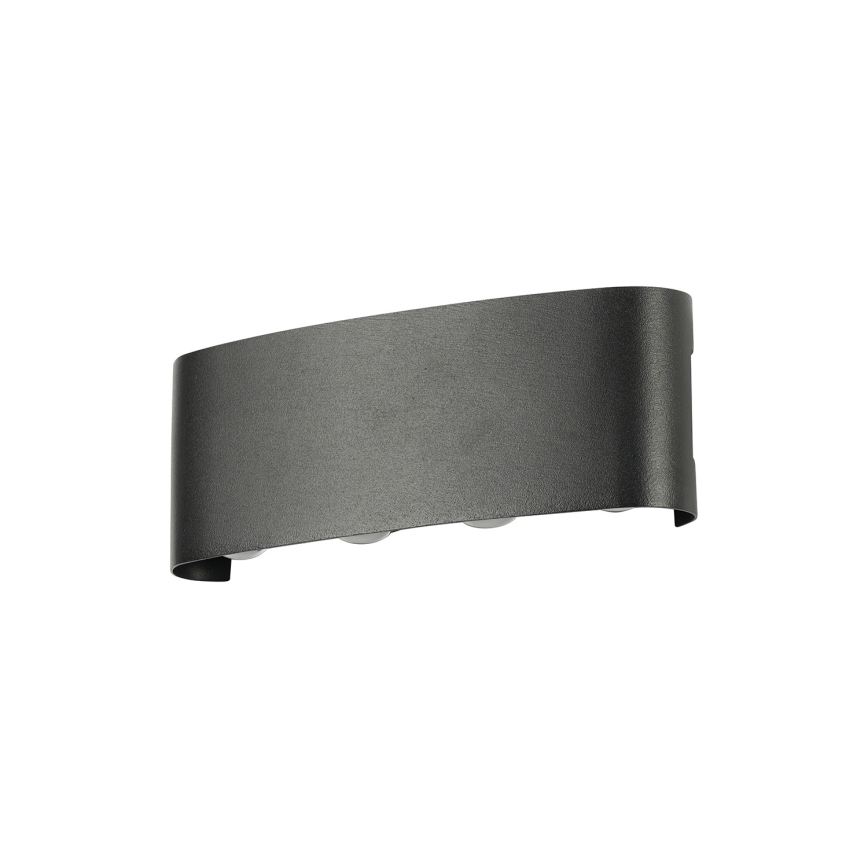 Brilagi - LED vanjsko zidno svjetlo FLAREBOX LED/8W/230V crno IP65