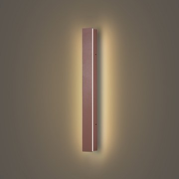 Brilagi - LED vanjsko zidno svjetlo LINEAR LED/12W/230V 3000K IP65 50 cm smeđa CRI 90