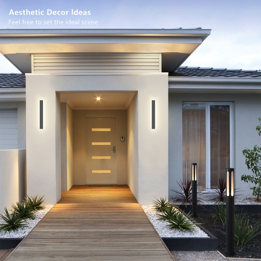 Brilagi - LED vanjska zidna svjetiljka LINEAR LED/12W/230V 3000K IP65 50 cm antracit CRI 90