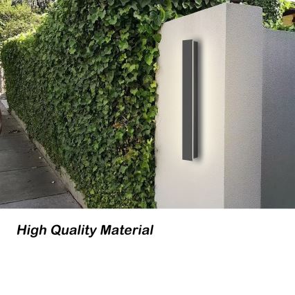 Brilagi - LED vanjska zidna svjetiljka LINEAR LED/12W/230V 3000K IP65 50 cm antracit CRI 90