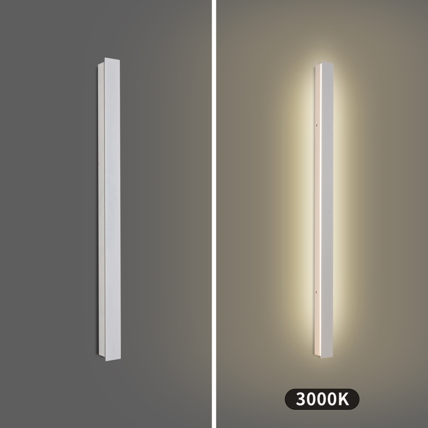 Brilagi - LED vanjska zidna svjetiljka LINEAR LED/22W/230V 3000K IP65 100 cm bijela CRI 90
